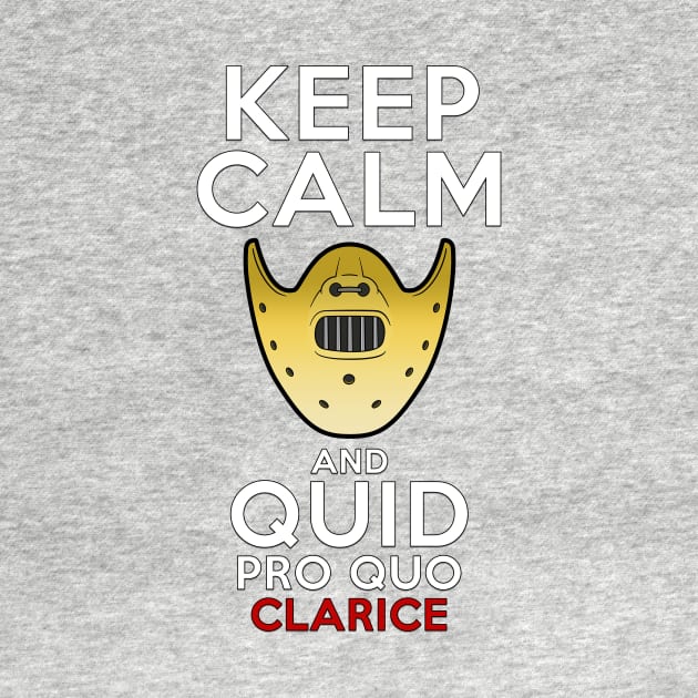 KEEP CALM and Quid pro Quo by Monster Doodle